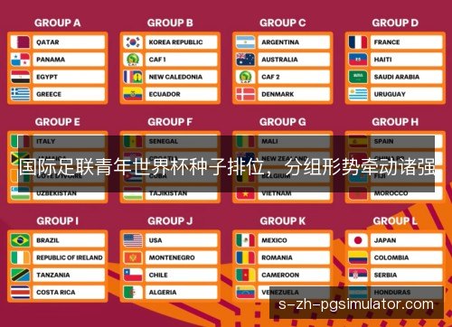 国际足联青年世界杯种子排位，分组形势牵动诸强